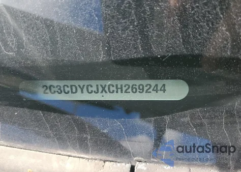 2012 Dodge Challenger Srt-8 from USA, damaged, VIN 2C3CDYCJXCH269244